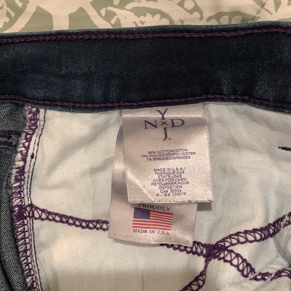 NYDJ NOT YOUR DAUGHTERS JEANS NEW WITHOUT TAGS.  SIZE 12 - Picture 9 of 9